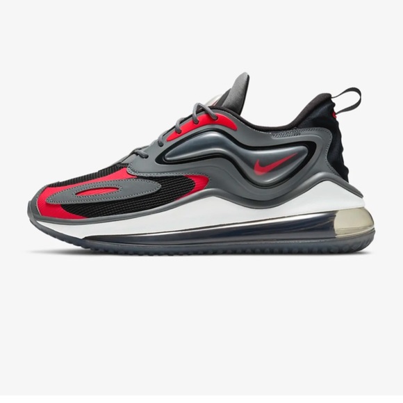 Nike Mens Airmax Zephyr Sneakers - Smoke grey/black/photon dust/siren red - Picture 3 of 13
